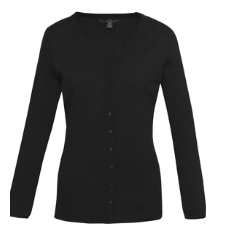 Embroidered logos for branded apparel made in Tauranga NZ embroidered branding cardigan ladies