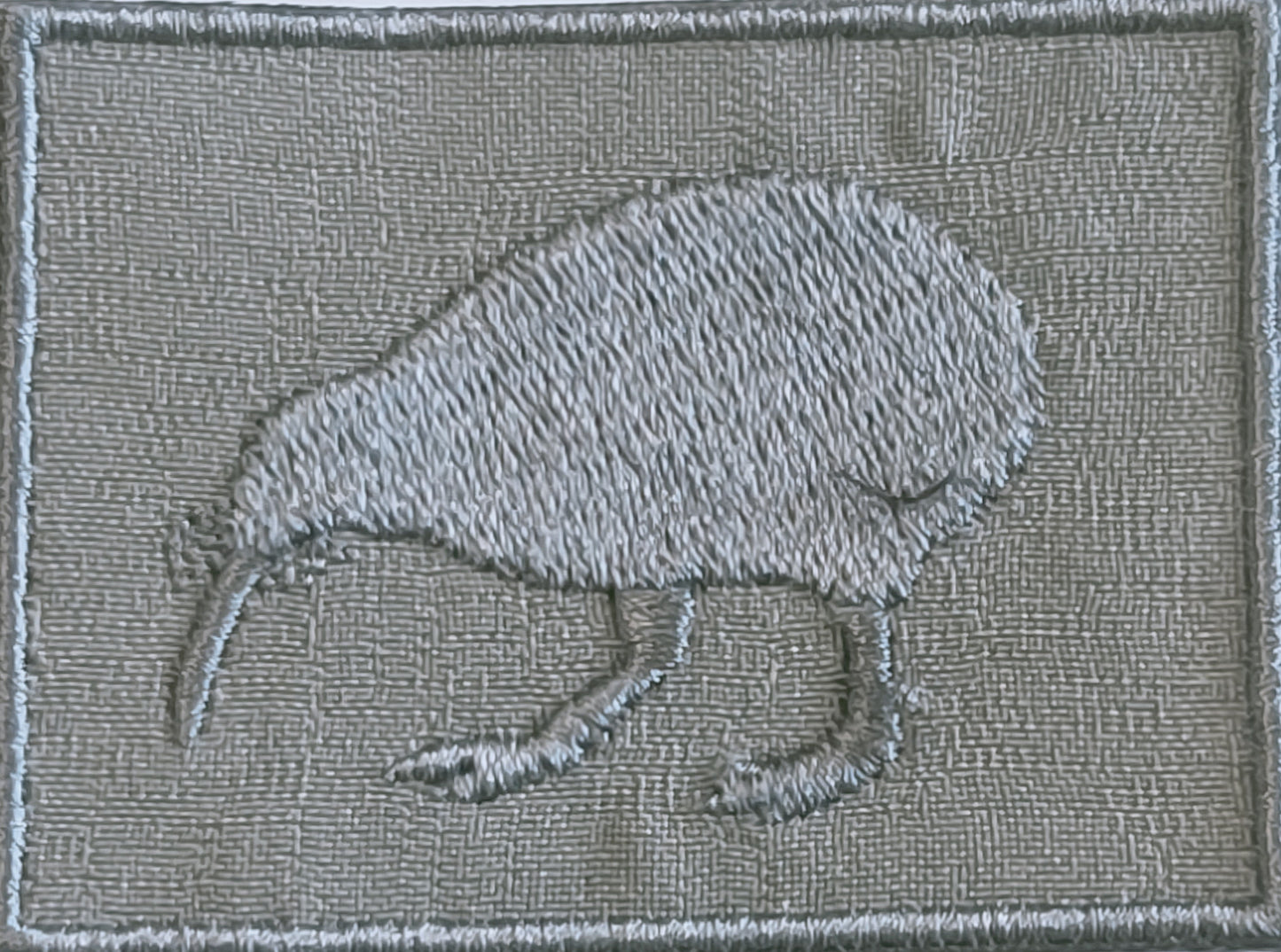 Kiwi Patch - Rectangle - Embroidered - Multiple colours/sizes