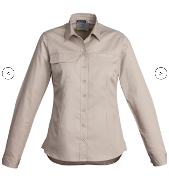 Embroidered logos for branded apparel made in Tauranga NZ embroidered branding ladies trade shirt