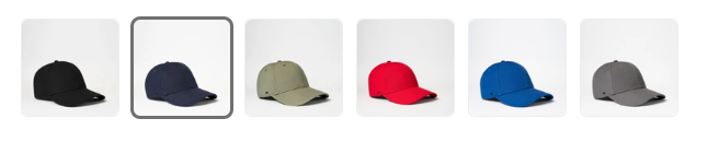 U20608RC 6 Panel Recycled Cotton Baseball Cap