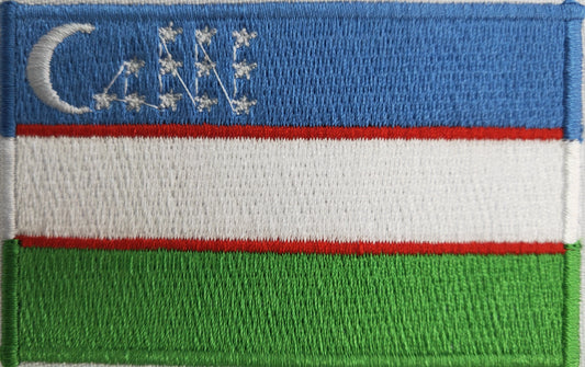 Uzbekistan Flag Patch