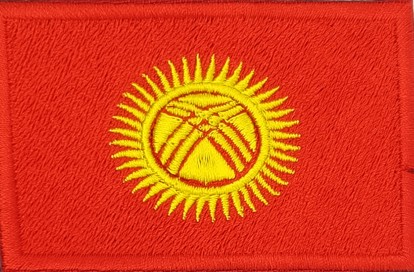 Kyrgyzstan Flag Patch