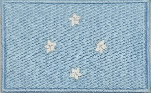 fully embroidered flag patch made in new zealand flag of micronesia