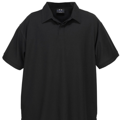 Embroidery patches and logos and branding made in tauranga NZ men waffle polo P3300