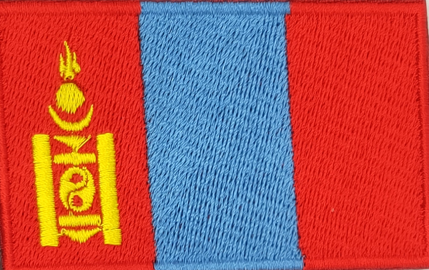 Mongolia Flag Patch