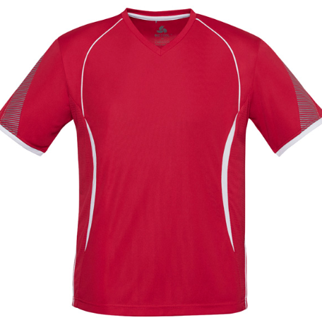 Embroidery patches and logos and branding made in tauranga NZ men razor t-shirt