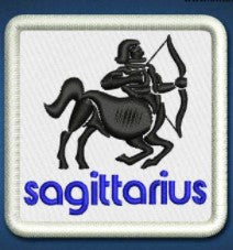 Embroidered Horoscope Patch Sagittarius