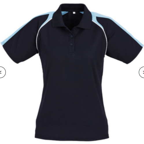 Embroidered logos for branded apparel made in Tauranga NZ embroidered branding women polo triton