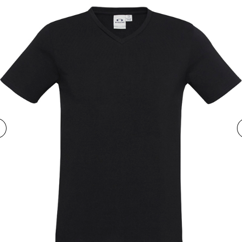 Embroidered logos for branded apparel made in Tauranga NZ embroidered branding Viva t-shirt