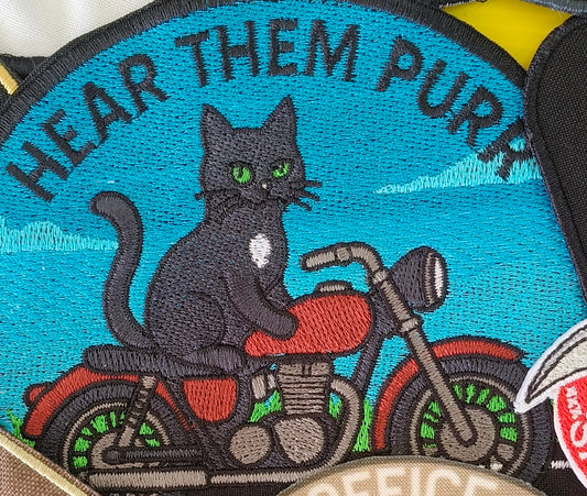 Iron-on Backing on Custom Embroidered Patches