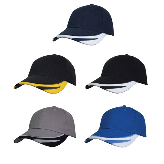 Embroidered logos for branded apparel  made in Tauranga NZ caps, beanies buckets branding