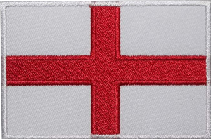 fully embroidered flag patch made in new zealand england