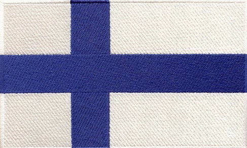 fully embroidered flag patch made in new zealand finland