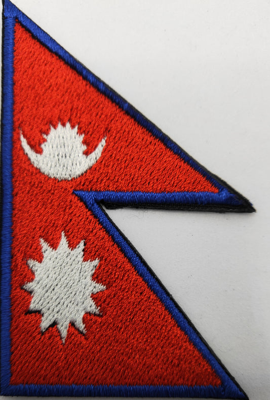 Nepal Flag Patch
