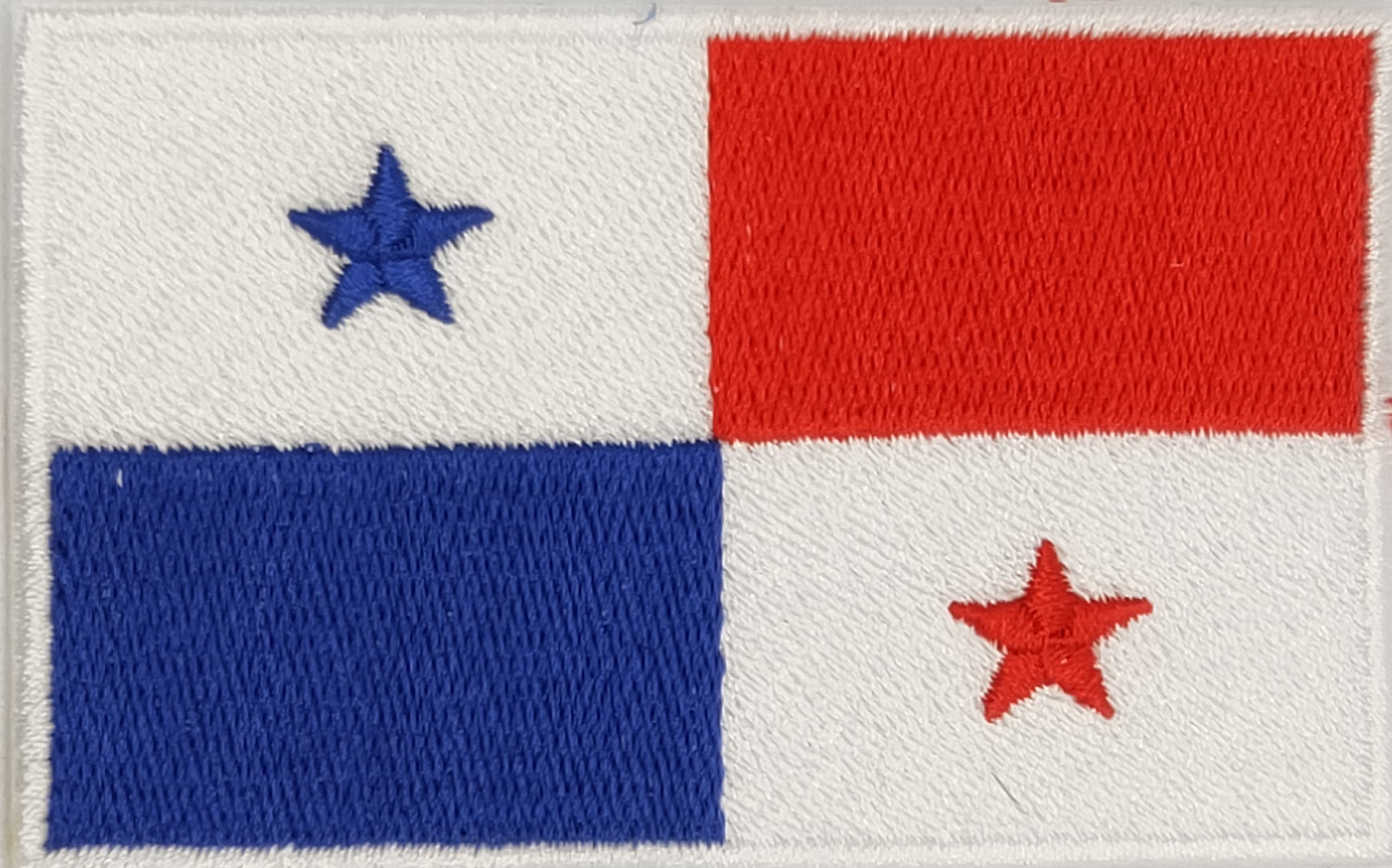 fully embroidered flag patch of panama made in new zealand