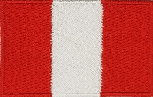 Peru Flag Patch