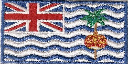 fully embroidered flag patch made in new zealand diego garcia