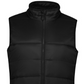 Embroidered logos for branded apparel  made in Tauranga NZ alpine puffer vest ladies
