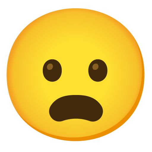 Frowning Face With Open Mouth