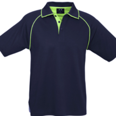 Embroidery patches and logos and branding made in tauranga NZ men fushion polos P29012