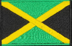 fully embroidered flag patch made in new zealand flag of jamaica