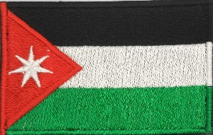 fully embroidered flag patch made in new zealand flag of jordan