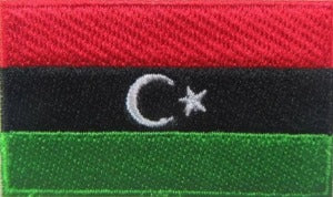 fully embroidered flag patch made in new zealand flag of libya