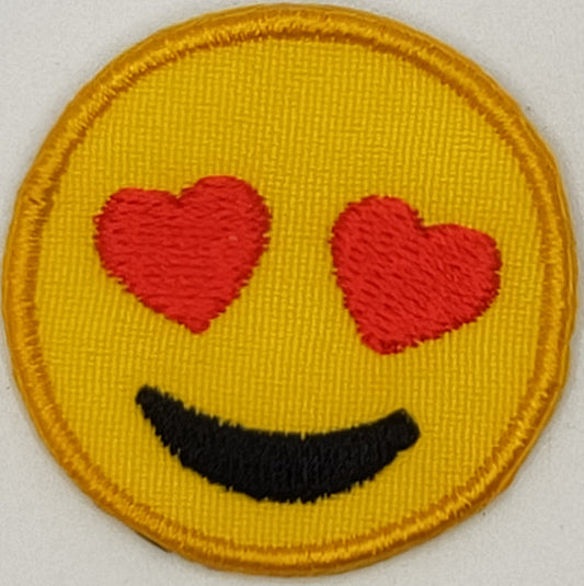 Smiley © - scratch Smiley 2 Heart - Ecusson patches patch