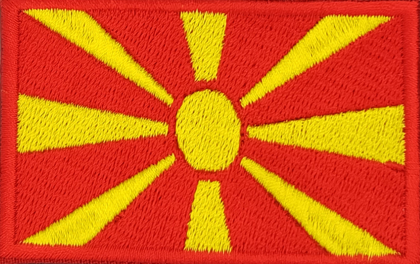 North Macedonia Flag Patch