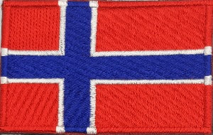 fully embroidered flag patch made in new zealand flag of jan mayen island
