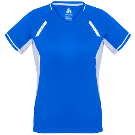 Embroidery patches and logos and branding made in tauranga NZ ladies renegade t-shirt