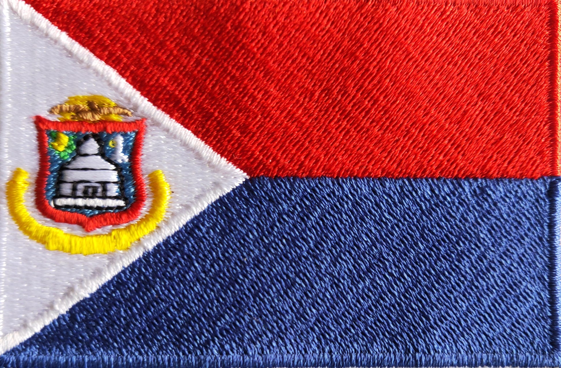 Sint Maarten Flag Patch – ACE Embroidery / Patches.co.nz