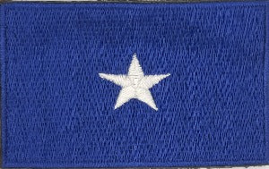 fully embroidered flag pacth 80mm wide made in new zealand flag patch of somalia