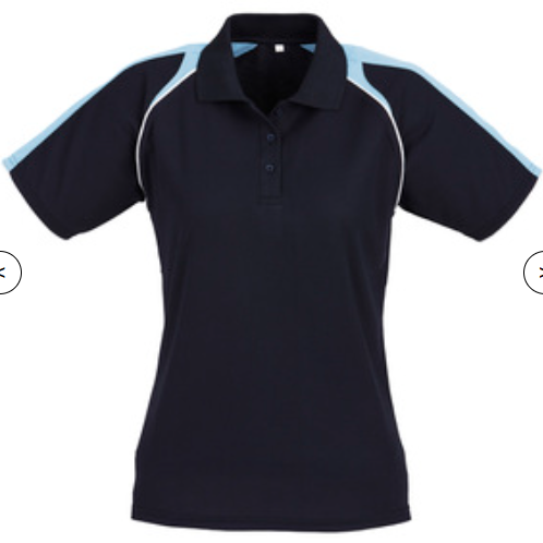 Embroidered logos for branded apparel made in Tauranga NZ embroidered branding  women polo triton