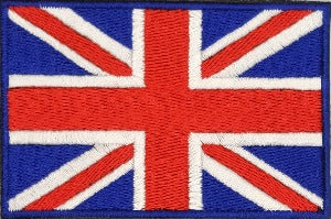 fully embroidered flag patch made in new zealand flag of united kingdom